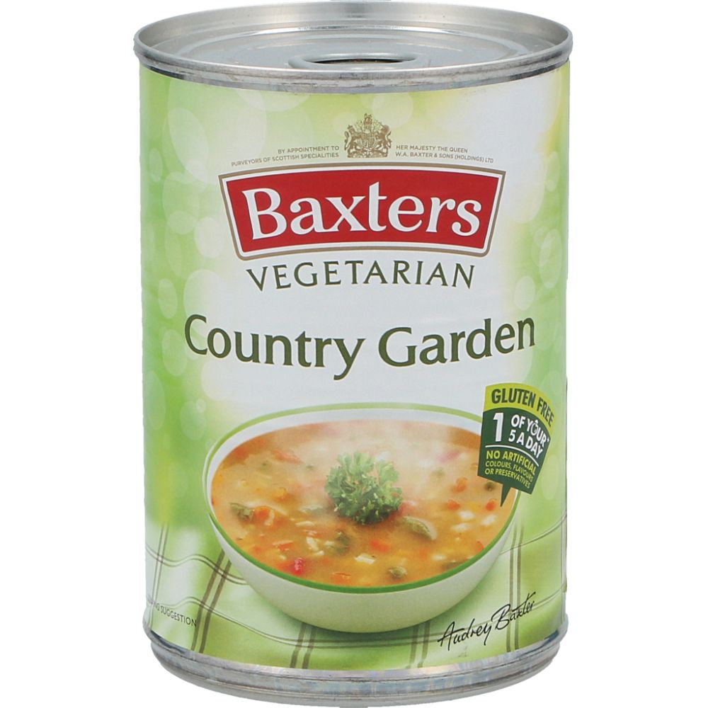  - Baxters Vegetarian Country Garden Soup 400g (1)