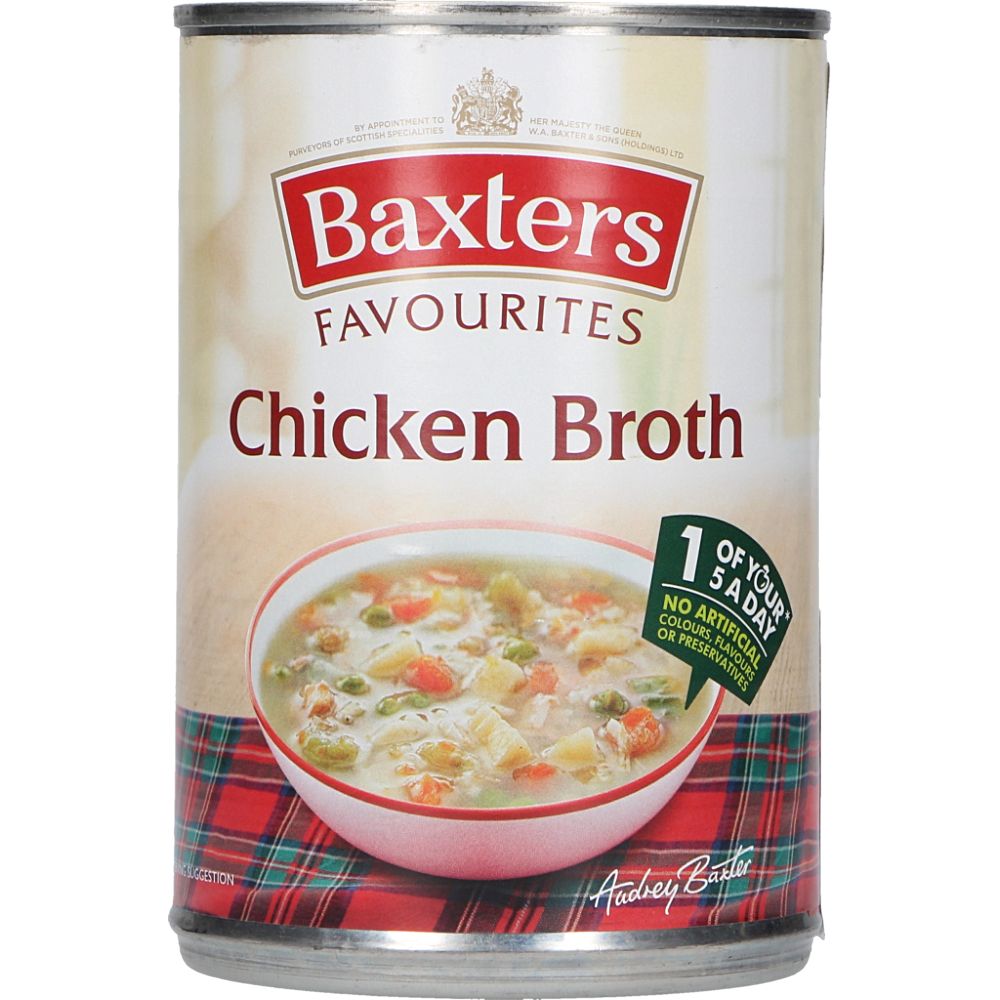  - Baxters Favourites Chicken Broth 400g (1)