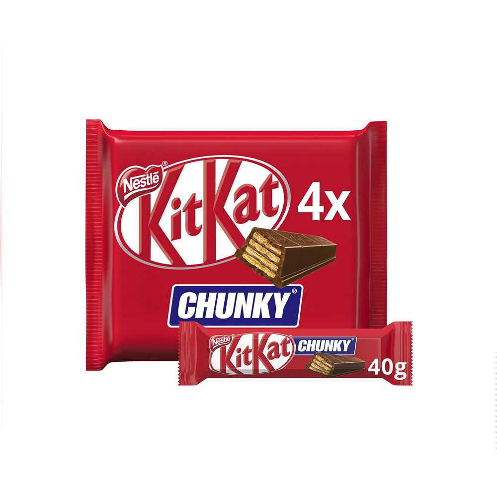  - Nestlé Kit Kat Chunky Chocolate Bars 4x40g (2)