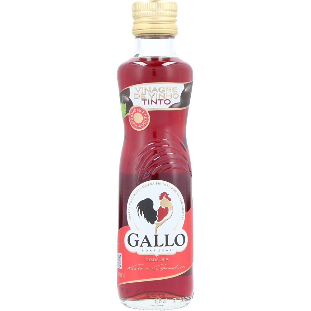  - Vinagre Gallo Vinho Tinto 250 mL (1)