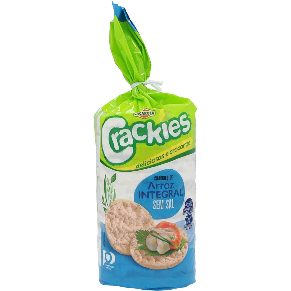  - Caçarola Crackies Rice Cakes Unsalted 130g (1)