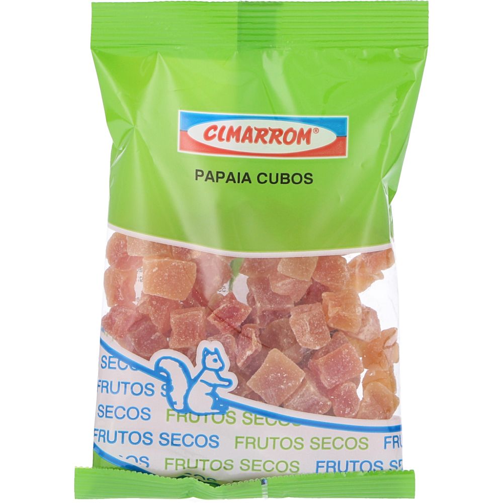  - Cimarrom Papaya Cubes 150g (1)