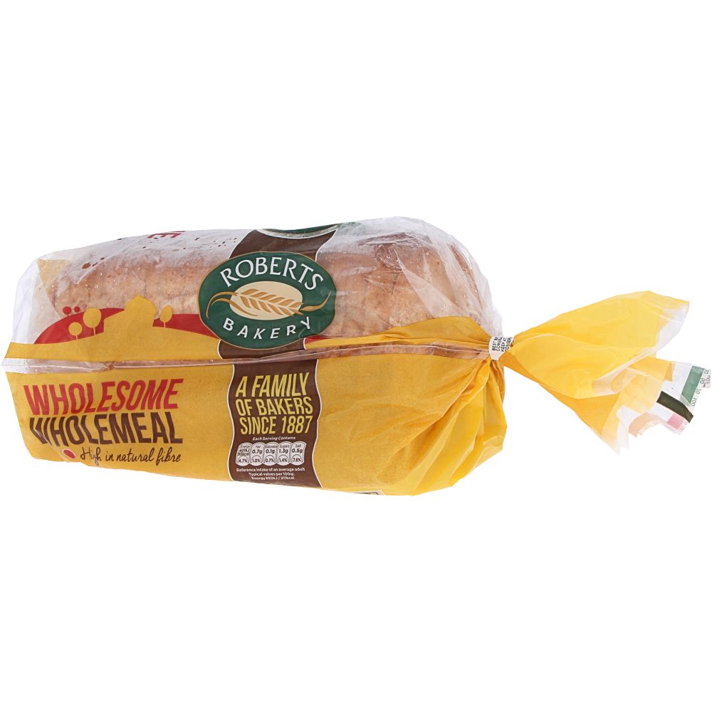  - Roberts Wholemeal Medium Sliced Bread 800 g (1)