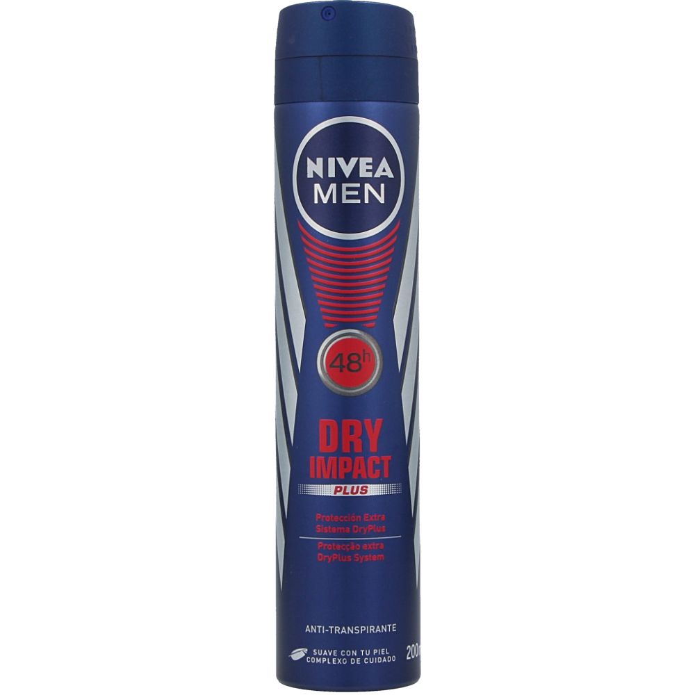  - Desodorizante Nivea For Men Dry Impact Spray 200 mL (1)