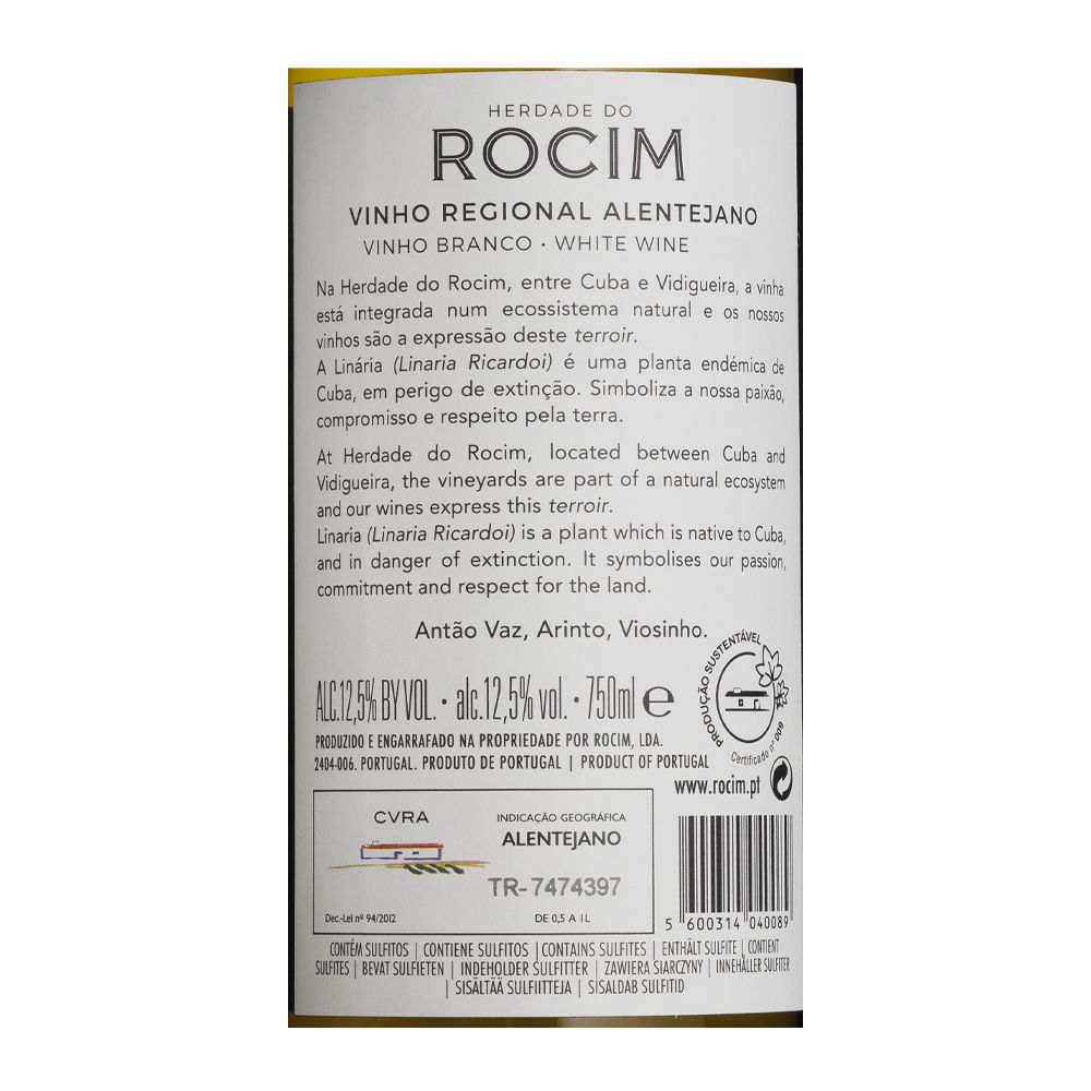  - Rocim White Wine 75cl (2)