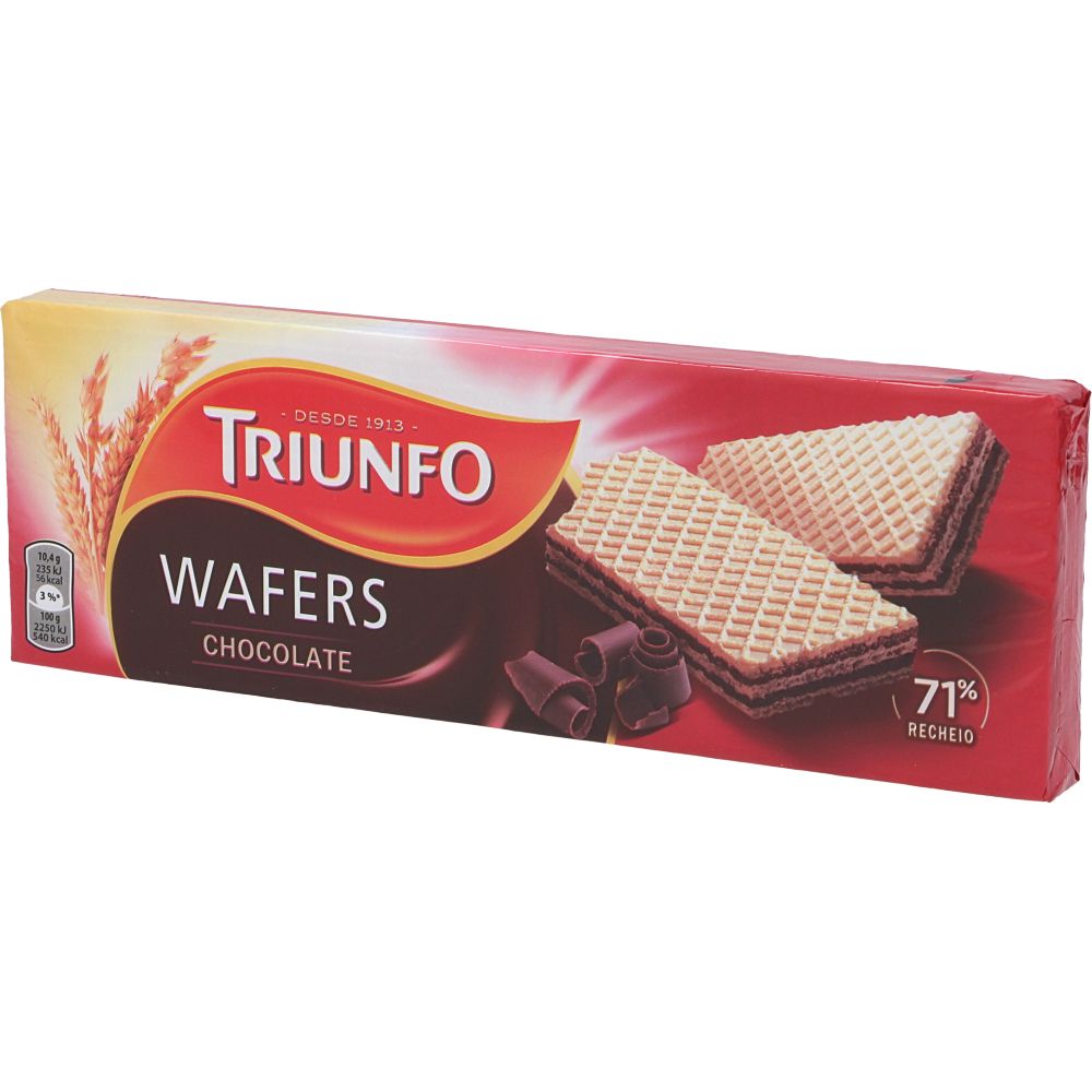  - Triunfo Chocolate Wafers 146g (1)