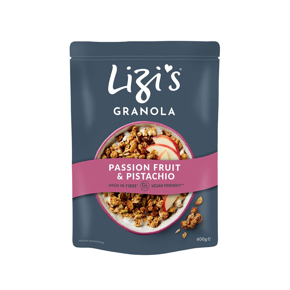  - Cereais Lizi`s Granola Maracujá & Pistáchios 400g (1)