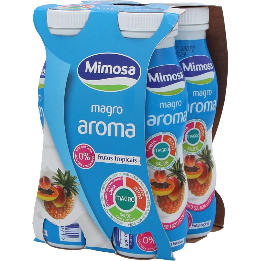  - Iogurte Líquido Mimosa Magro Frutos Tropicais 4 x 175 mL (1)