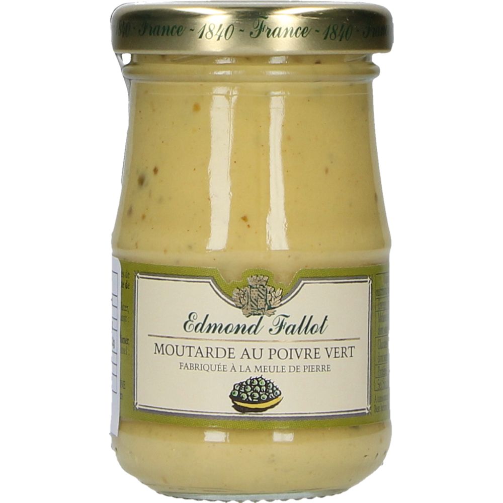  - Fallot Mustard with Green Pepper 10cl (1)