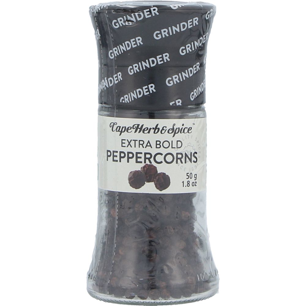  - Cape Herb & Spice Black Pepper Grinder 50g (1)
