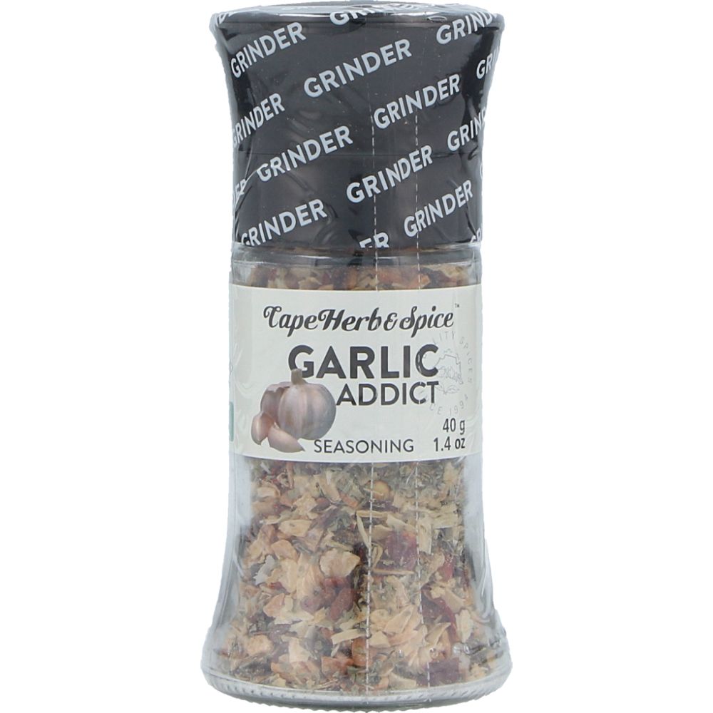  - Cape Herb & Spice Garlic Addict Grinder 40g (1)