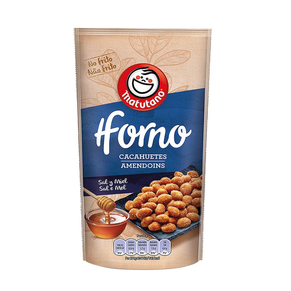  - Amendoins Matutano Tostados no Forno Sal & Mel 150g (1)