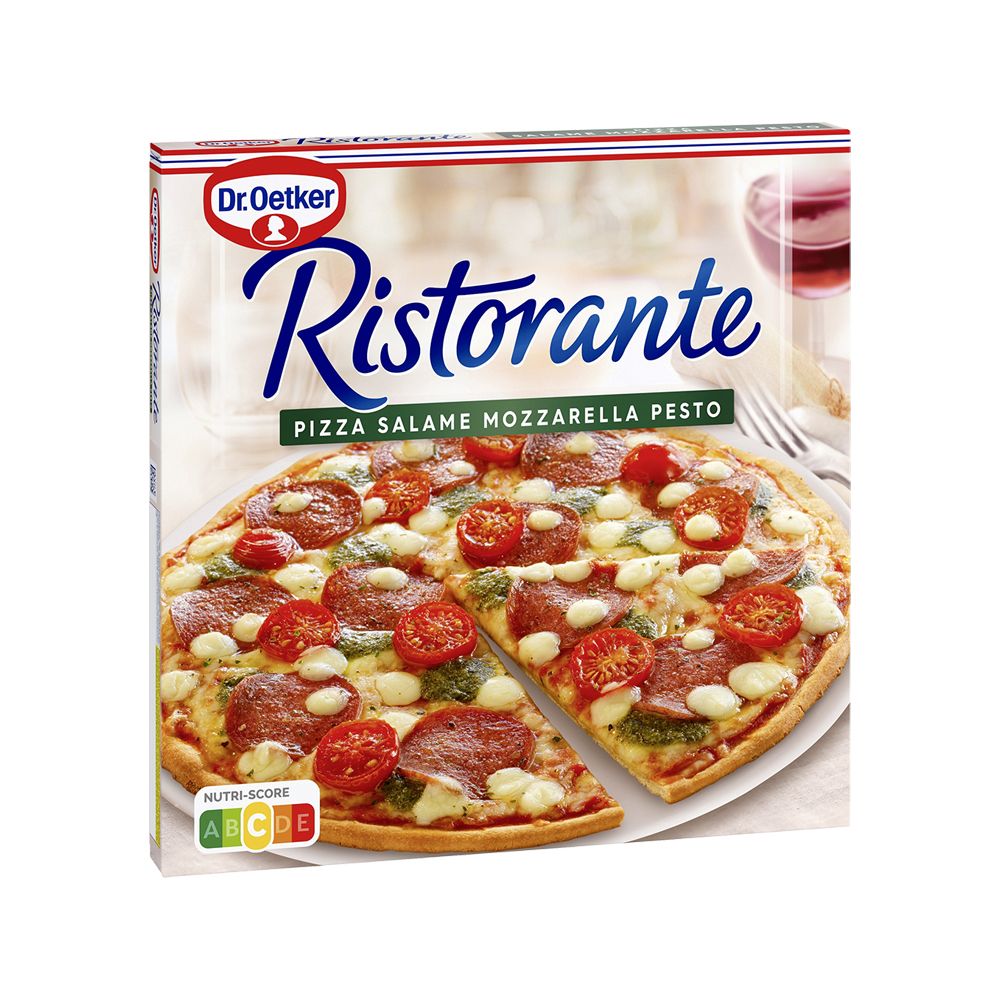 - Dr. Oetker Ristorante Salami Mozzarella Pesto Pizza 360g (1)