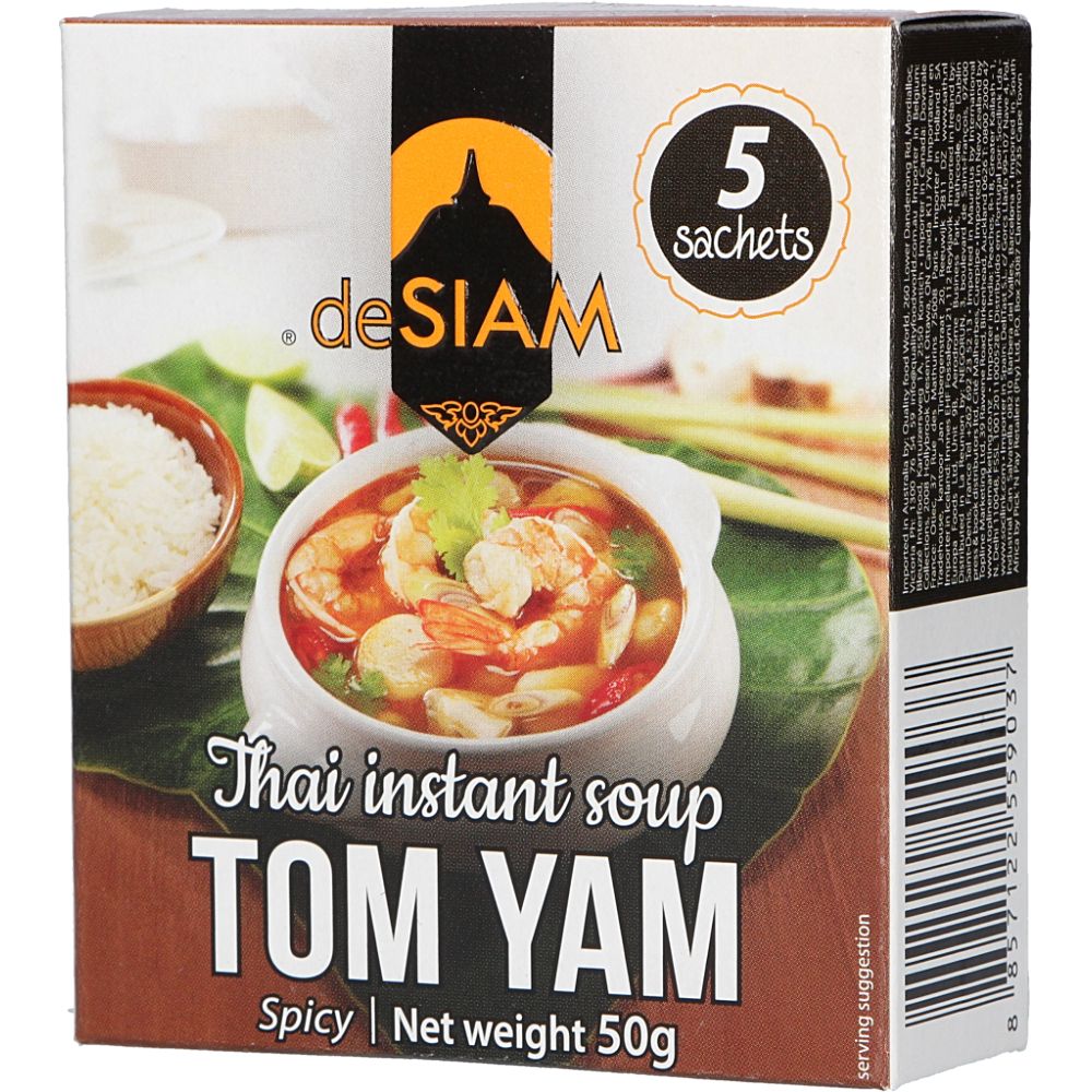  - DeSIAM Tom Yam Soup 50 g (1)