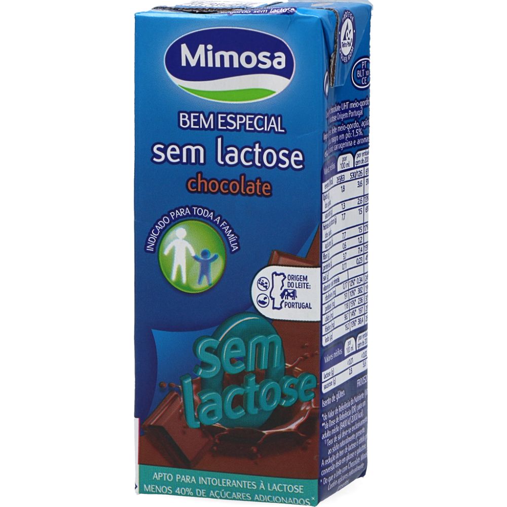  - Leite Mimosa 0% Lactose Meio Gordo Chocolate 200 mL (1)