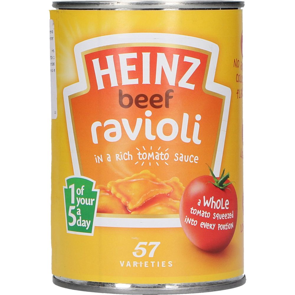  - Heinz Ravioli Pasta with Beef 400g (1)