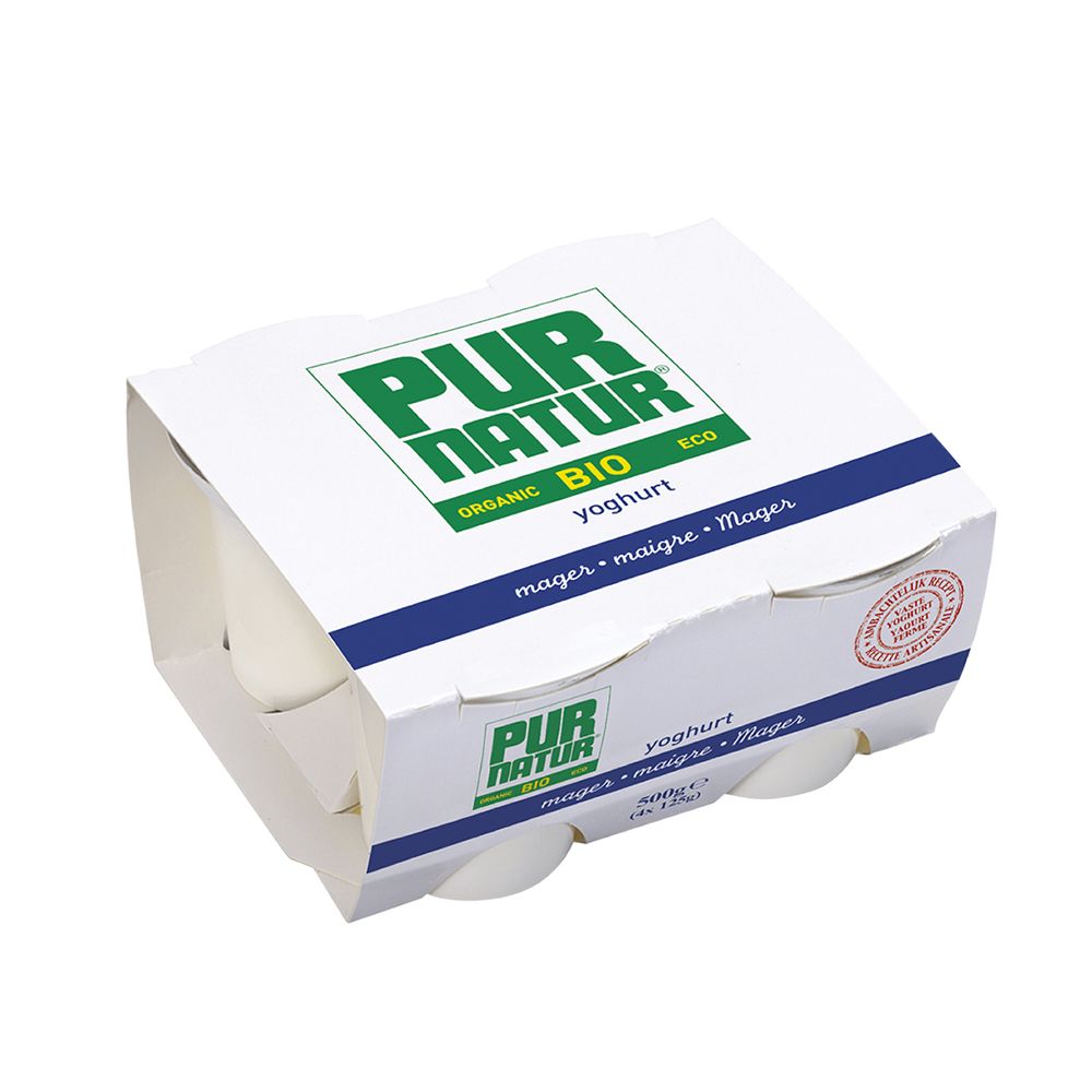  - Natur Pur Low Fat Organic Natural Yoghurt 4x125g (1)