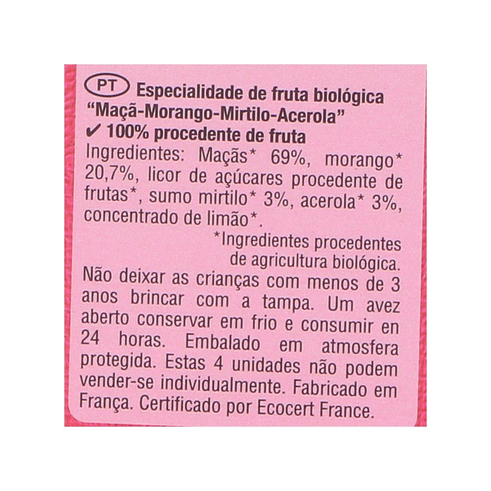  - Polpa Vitabio Acerola / Maçã / Morango / Mirtilo 4 x 90 g (2)