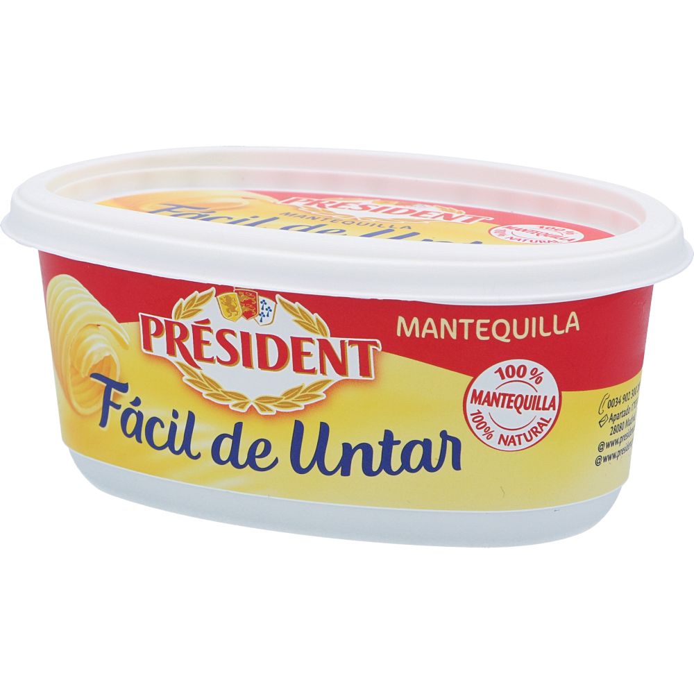  - Manteiga Président Baixo Teor Sal 250g (1)