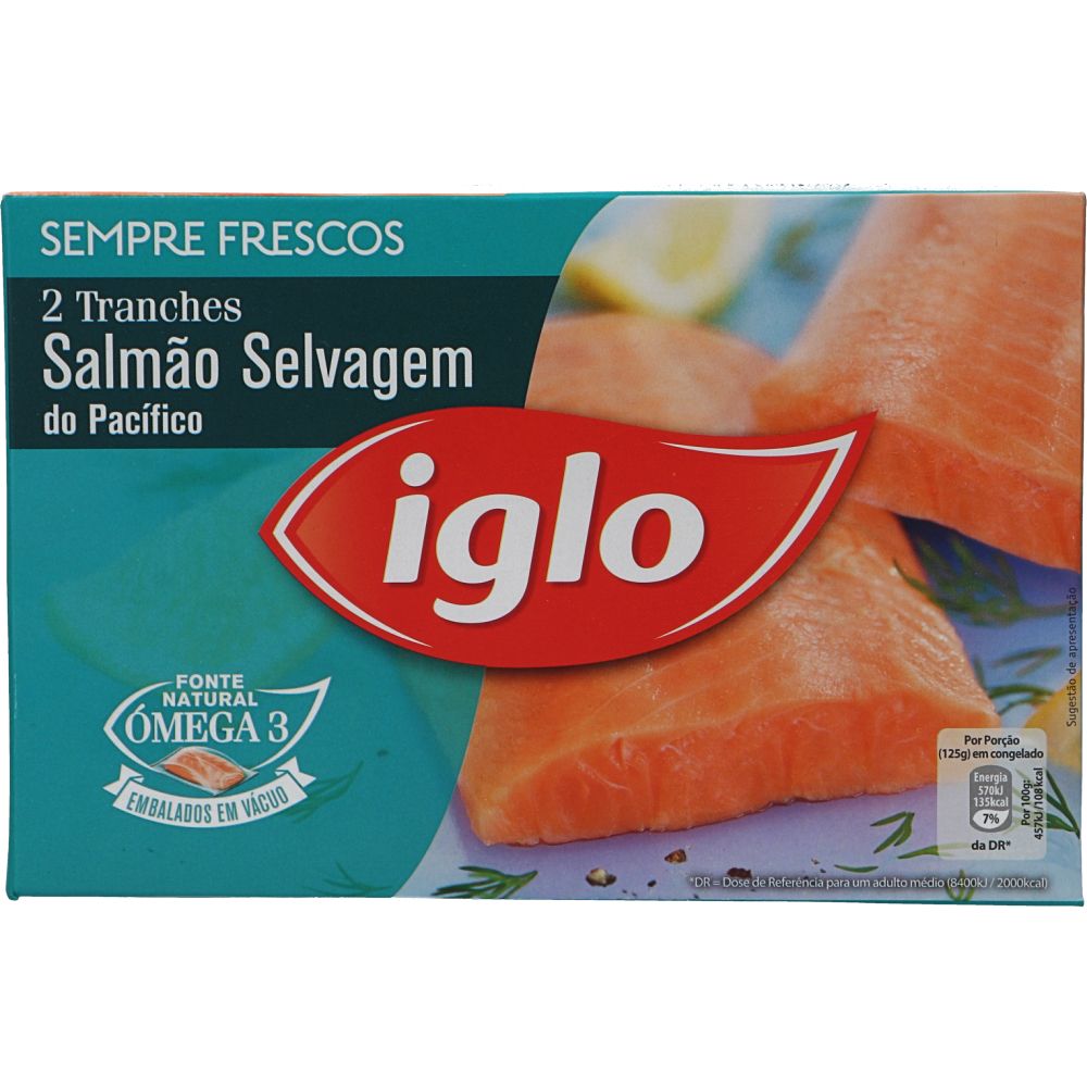  - Iglo Wild Salmon Slices 2 pc = 250g (1)
