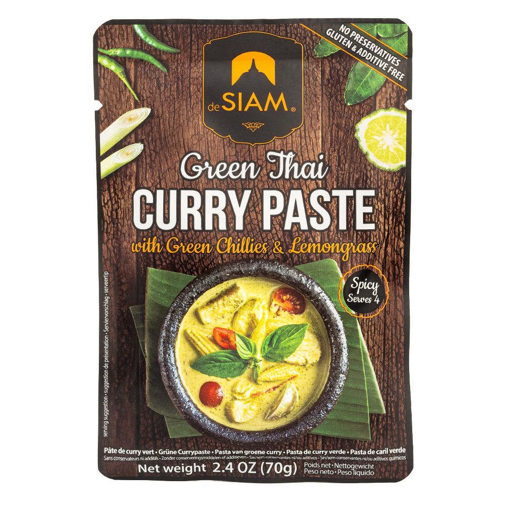  - DeSIAM Thai Green Curry Paste 70 g (1)