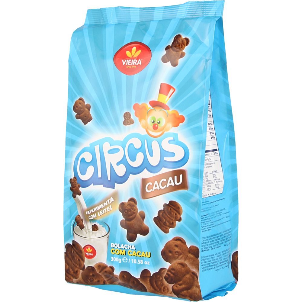  - Vieira Castro Circus Cocoa Biscuits 300g (1)