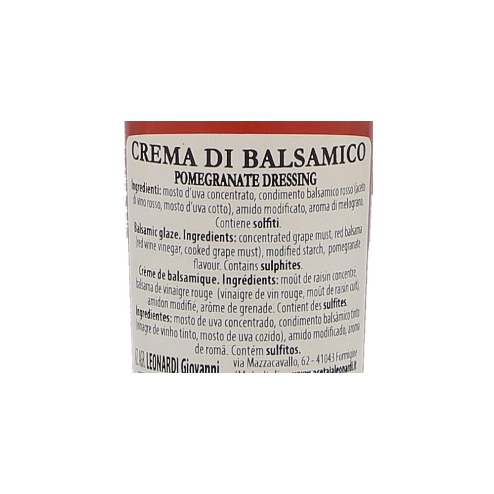  - Leonardi Glace Bals Pomegranate Sauce 210g (3)