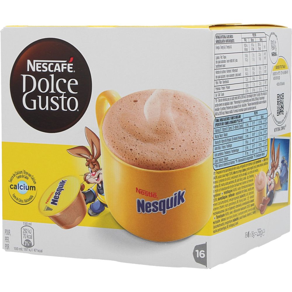  - Bebida Nescafé Dolce Gusto Nesquik 256 g (1)