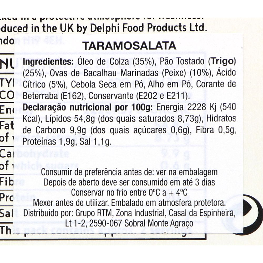  - Delphi Taramosalata Dip Sauce 170g (2)
