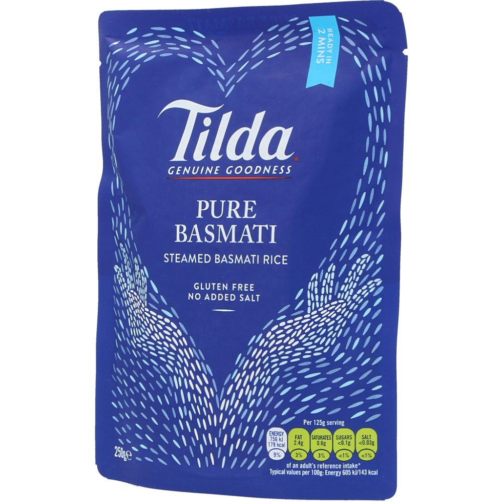  - Tilda Basmati Pure Rice 250g (1)