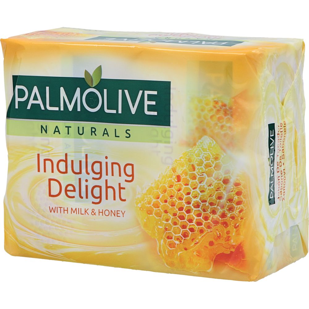  - Palmolive Milk & Honey Soap Bar 4 x 90g (1)