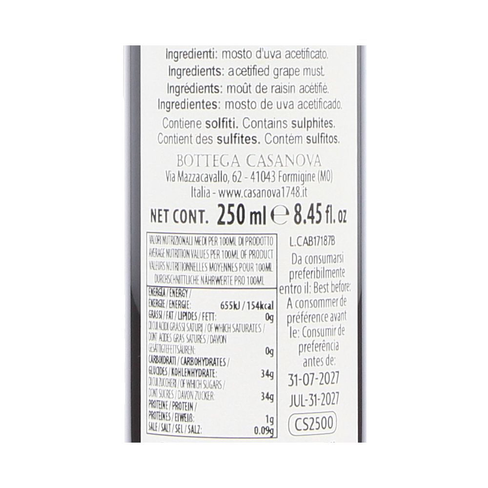  - Casa Nova Fine Balsamic Condiment Spray 250 ml (2)