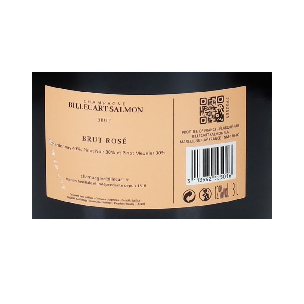  - Billecart-Salmon Brut Rose Champagne 3L (2)
