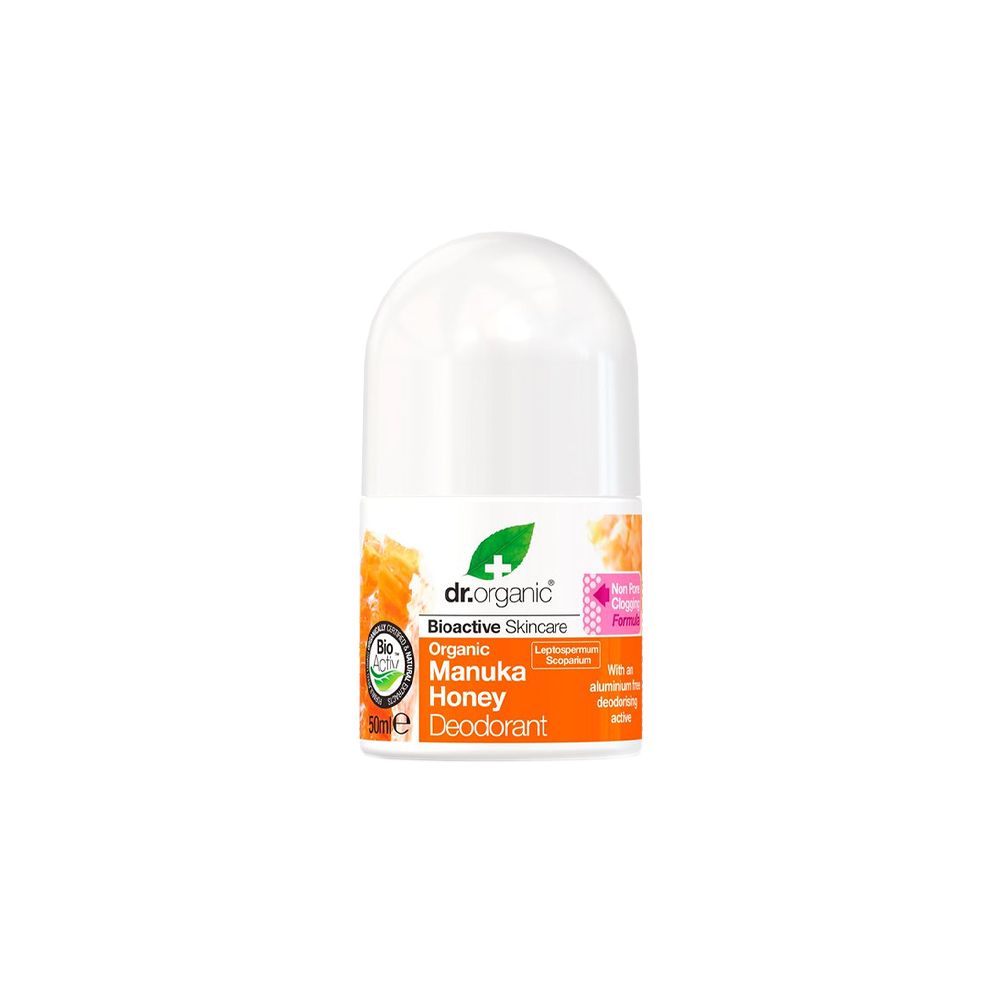  - Dr Organic Organic Manuka Honey Deodorant 50ml (1)
