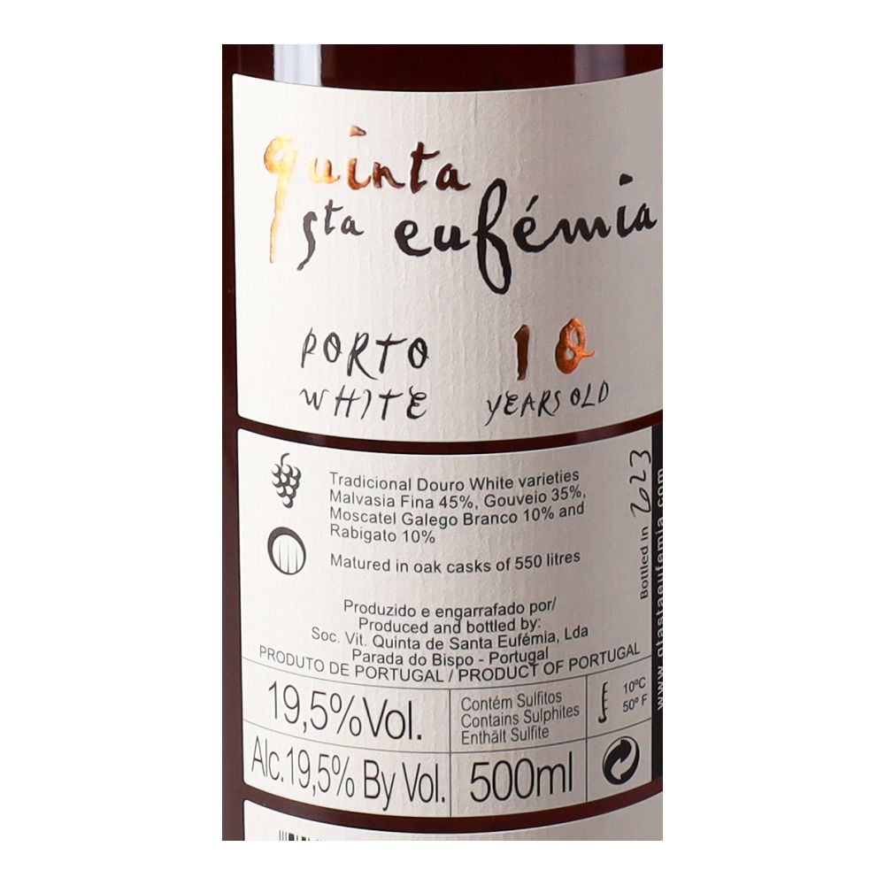  - Quinta Santa Eufemia White Port Wine 10 Years Old 50cl (2)