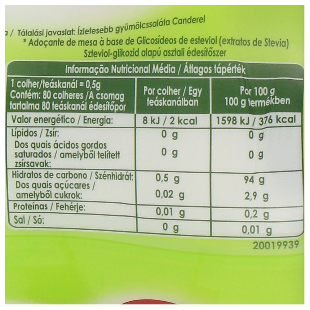  - Adoçante Canderel Green Pó Frasco 40 g (2)