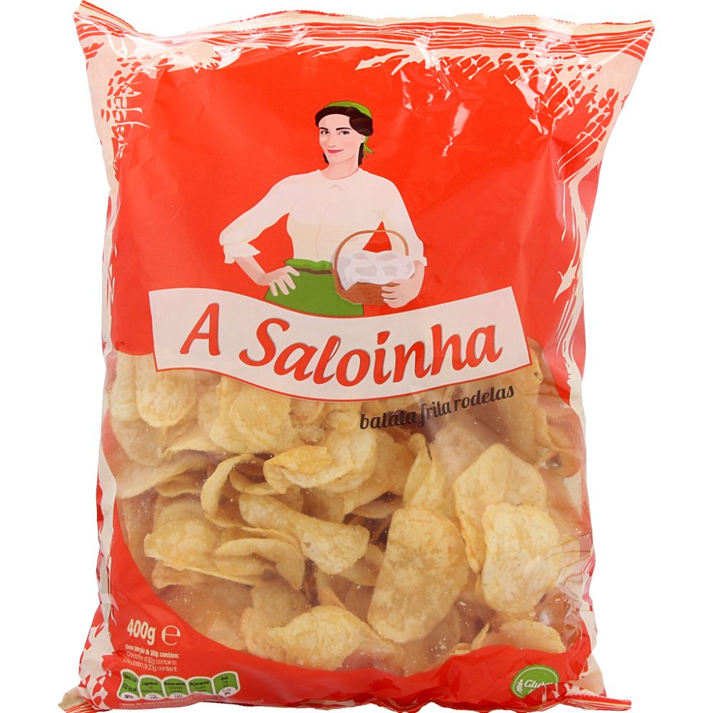  - Batatas Fritas Rodelas Saloinha 400g (1)