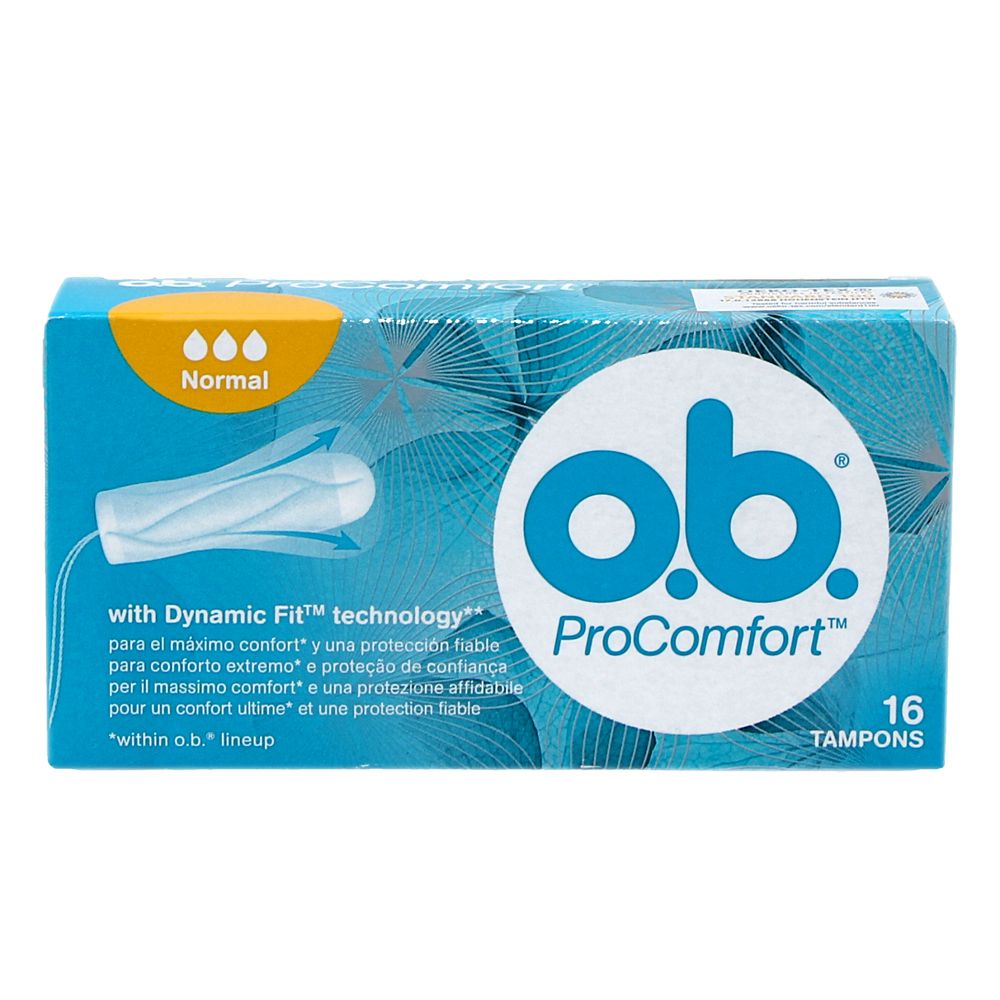 - Tampões O.b. Pro Comfort Normal 16 un (1)