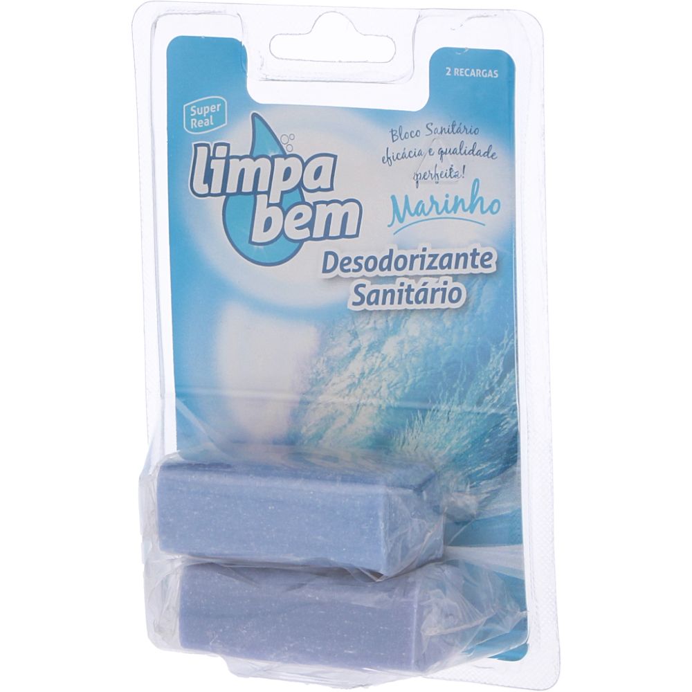  - Limpa Bem Sea Fresh Toilet Block Refills 2x40g (1)