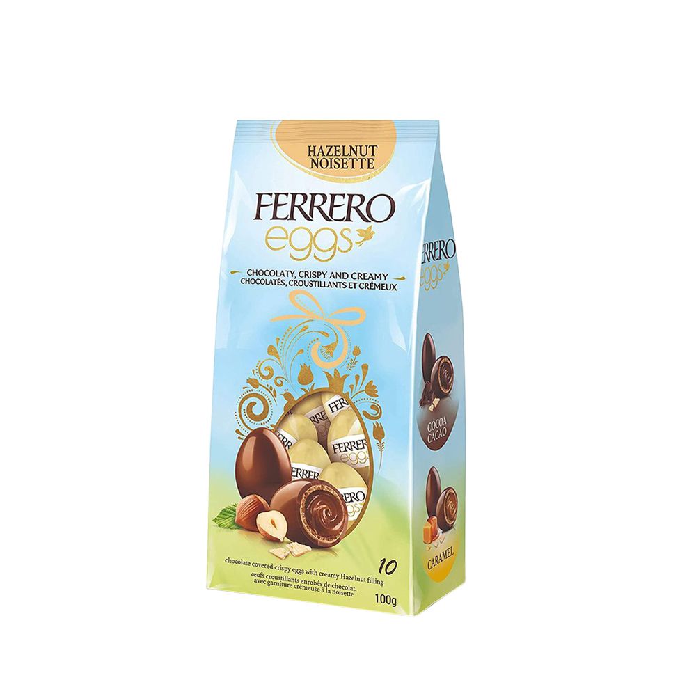  - Ferrero Rocher Mini Hazelnut Chocolate Eggs 100g (1)