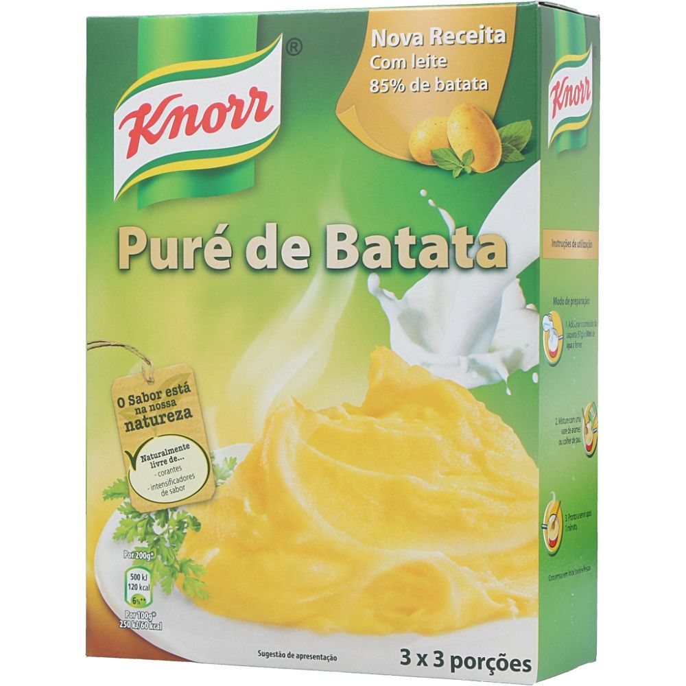  - Preparado Knorr Puré Batata 3 x 97 g (1)