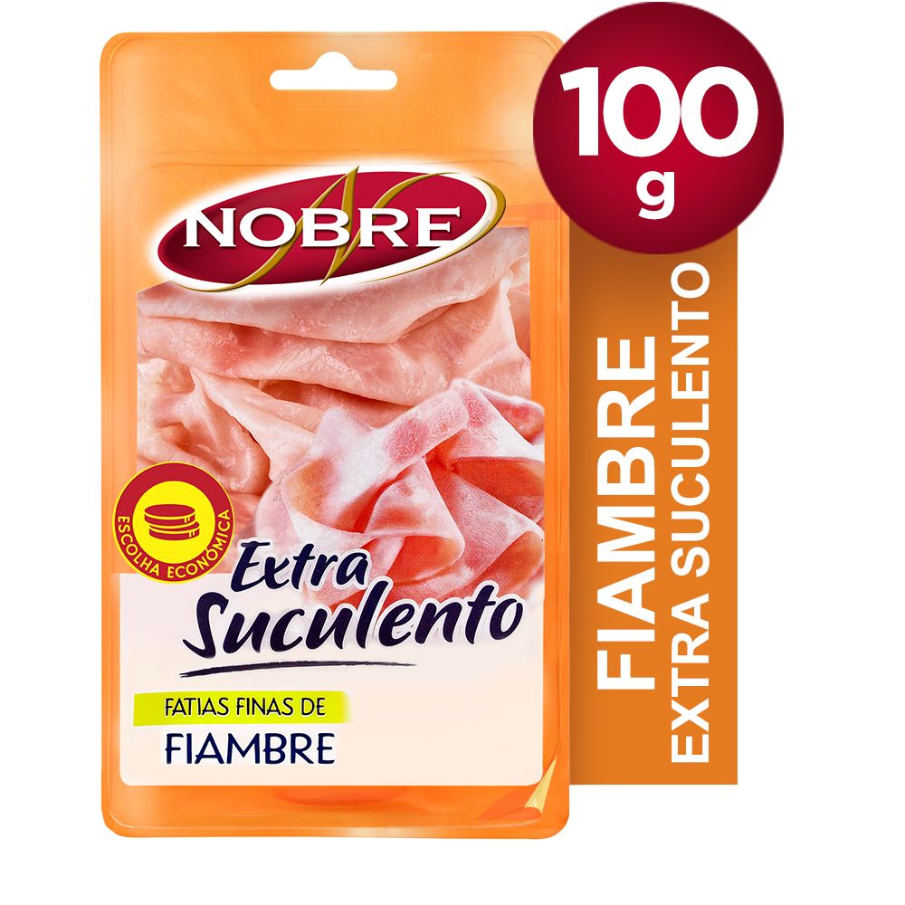  - Nobre Thinly Sliced Ham Economic Pack 100g (1)