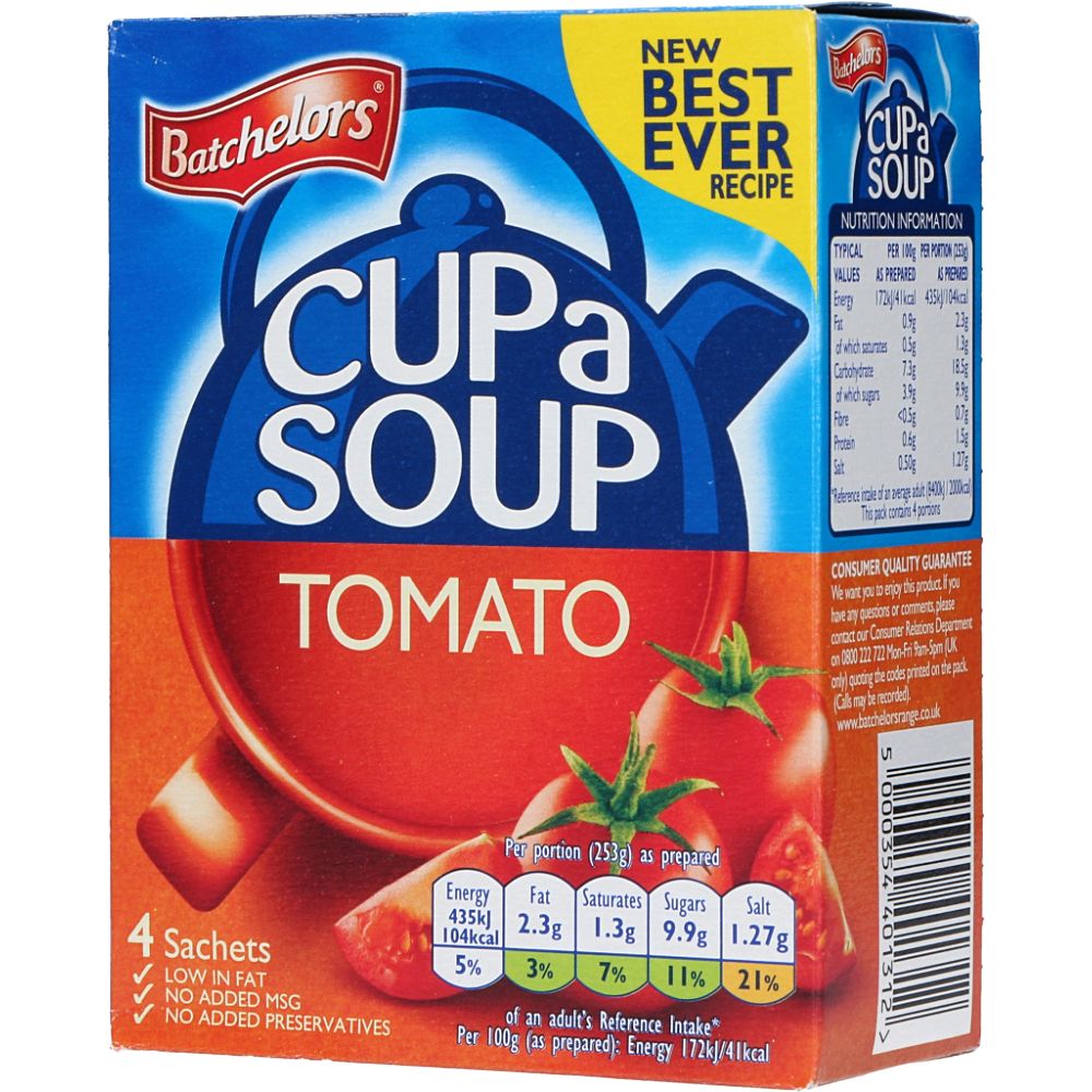 - Batchelors Cup-a-Soup Tomato Soup 93 g (1)