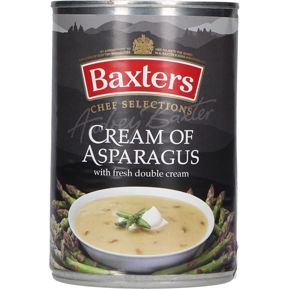  - Baxters Luxury Cream of Asparagus Soup 400g (1)