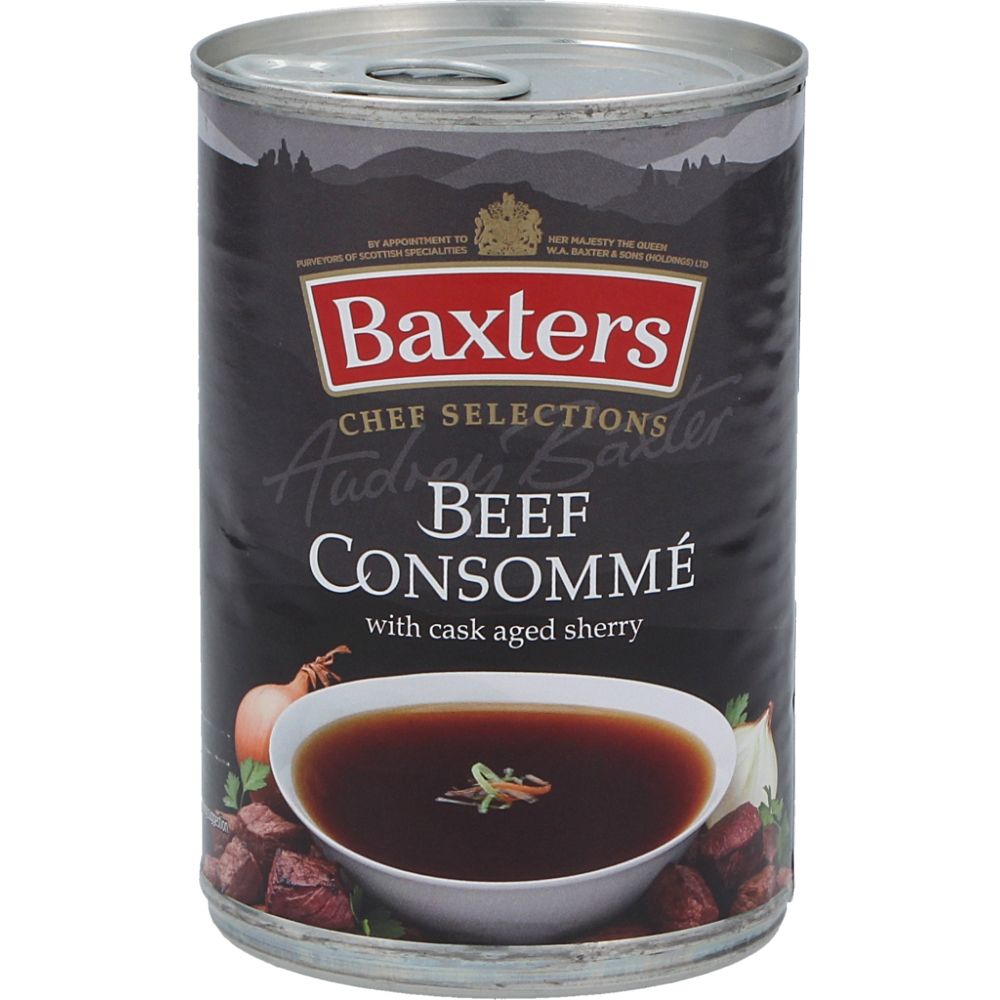  - Baxters Luxury Beef Consommé Soup 400g (1)