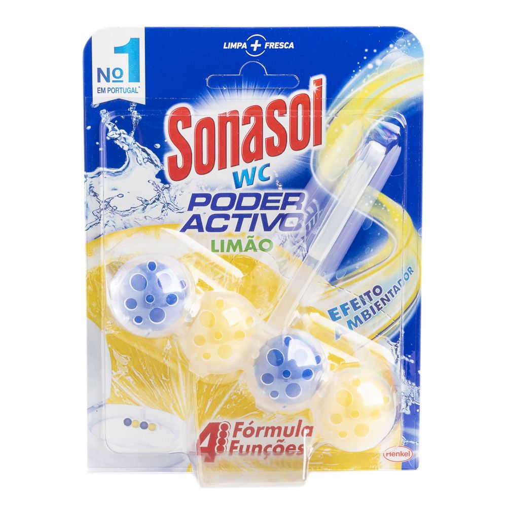 - Sonasol Active Power Toilet Rim Block Lemon 50 g (1)