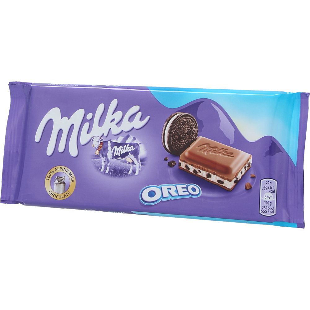  - Milka Oreo Milk Chocolate 100g (1)