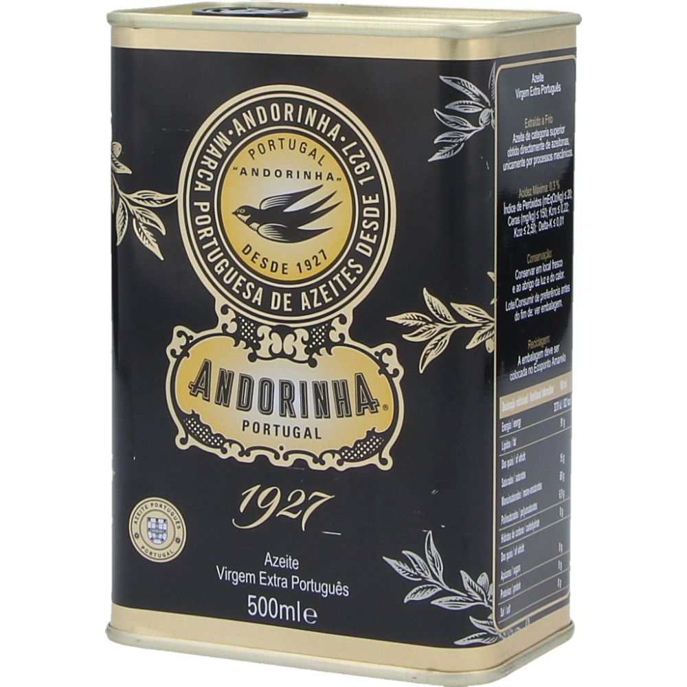  - Andorinha Gourmet Extra Virgin Olive Oil Tin 500ml (1)
