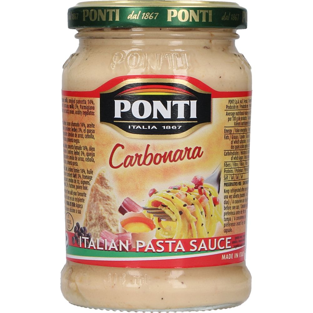  - Ponti Carbonara Sauce 280g (1)