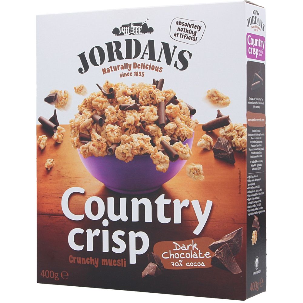  - Jordan`s Chocolate Crunchy Crisp Cereal 400g (1)